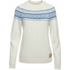 Dale of Norway Vågsøy Womens Wool Sweater Off White/Blueshadow M Sveter vyobraziť