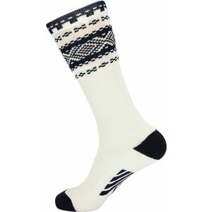 Dale of Norway Cortina Knee Sock Off White/Navy S Ponožky vyobraziť