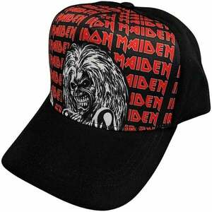 Iron Maiden Šiltovka Eddie Logo Repeat Black vyobraziť