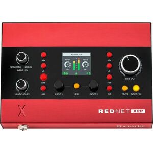 Focusrite RedNet X2P Ethernet audio prevodník vyobraziť