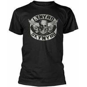 Lynyrd Skynyrd Tričko Biker Patch Unisex Black M vyobraziť