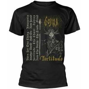 Gojira Tričko Fortitude Tracklist Unisex Black 2XL vyobraziť