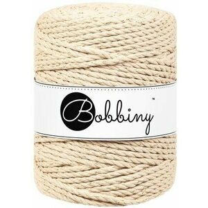 Bobbiny 3PLY Macrame Rope 5 mm 100 m Golden Warm Beige Špagát vyobraziť