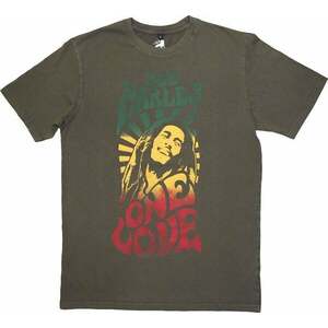 Bob Marley Tričko One Love Gradient Stone Wash Unisex Green S vyobraziť