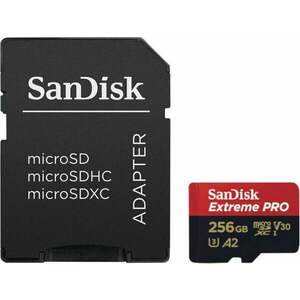 SanDisk Extreme PRO microSDXC 256 GB Micro SDXC 256 GB Pamäťová karta vyobraziť