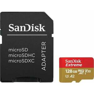 SanDisk Extreme microSDXC 128 GB + SD Micro SDXC 128 GB Pamäťová karta vyobraziť