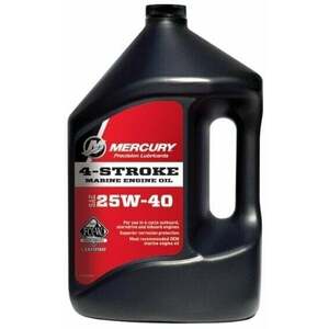 Mercury 4-Stroke Marine Engine Oil 25W-40 4 L Lodný motorový olej 4 takt vyobraziť