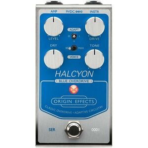 Origin Effects Halcyon Blue Overdrive Gitarový efekt vyobraziť