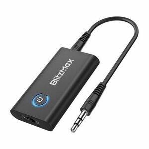 Blitzwolf BT05 Bluetooth Transmiter 3.5mm jack, čierny (BT05) vyobraziť