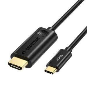 Choetech CH0019 kábel USB-C / HDMI M/M 4K 1.8m, čierny (CH0019) vyobraziť