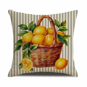 Livefy obliečka na vankúš 45x45cm, lemons 2 vyobraziť