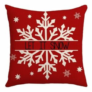 Livefy vianočná obliečka na vankúš 45x45cm, Snow 1 vyobraziť