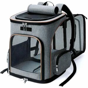 Livefy Pet Carrier prepravná taška pre psy 41x35cm, šedá vyobraziť