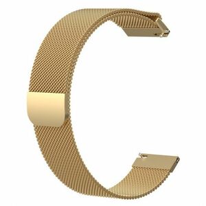 BStrap Milanese remienok na Samsung Galaxy Watch 3 45mm, gold (SSG010C0301) vyobraziť