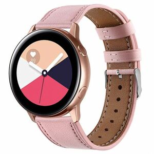 BStrap Leather Italy remienok na Huawei Watch GT2 42mm, pink (SSG012C0307) vyobraziť