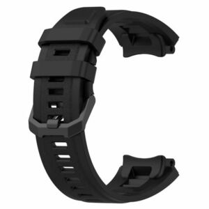 BStrap Silicone remienok na Xiaomi Amazfit T-Rex 2, čierny (SXI012C01) vyobraziť