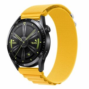 BStrap Nylon Loop remienok na Xiaomi Amazfit GTR 42mm, yellow (SSG036C0903) vyobraziť