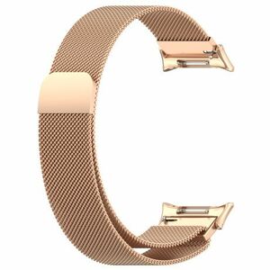 BStrap Milanese remienok na Honor Watch 4, rose gold vyobraziť