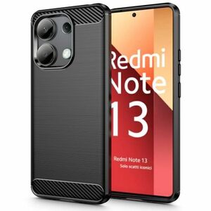 Tech-Protect Carbon kryt na Xiaomi Redmi Note 13 4G, čierny vyobraziť