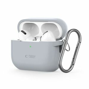 Tech-Protect Silicone Hook puzdro na Apple AirPods Pro 1 / 2, sivé vyobraziť