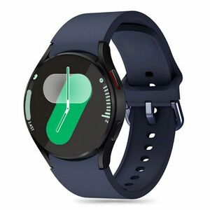 Tech-Protect Silicone remienok na Samsung Galaxy Watch 4 / 5 / 5 Pro / 6 / 7 / FE, navy blue vyobraziť