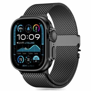 Tech-Protect Milano remienok na Apple Watch 45/45/46/49mm, black vyobraziť