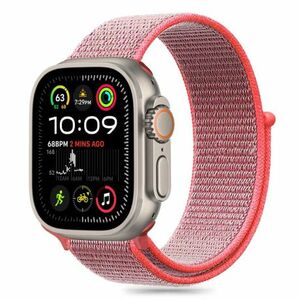 Tech-Protect Nylon remienok na Apple Watch 40/41/42mm, hot pink vyobraziť