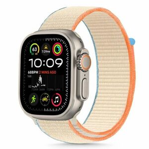 Tech-Protect Nylon remienok na Apple Watch 40/41/42mm, cream vyobraziť