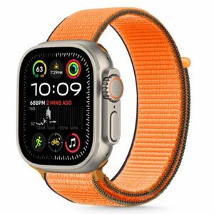 Tech-Protect Nylon remienok na Apple Watch 40/41/42mm, kumquat vyobraziť