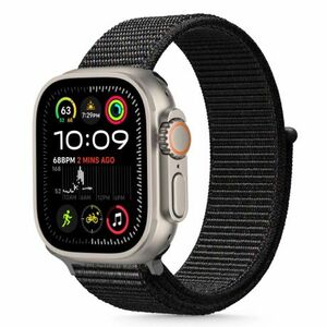 Tech-Protect Nylon remienok na Apple Watch 44/45/46/49mm, black vyobraziť