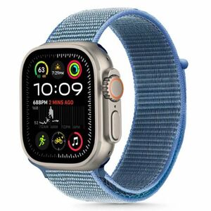 Tech-Protect Nylon remienok na Apple Watch 44/45/46/49mm, baby blue vyobraziť