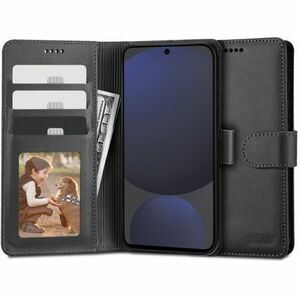 Tech-Protect Wallet knižkové puzdro na Samsung Galaxy S24 FE, čierne vyobraziť