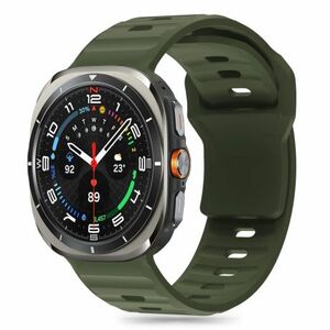 Tech-Protect Silicone Line remienok na Samsung Galaxy Watch Ultra 47mm, olive green vyobraziť