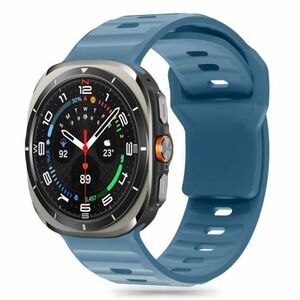 Tech-Protect Silicone Line remienok na Samsung Galaxy Watch Ultra 47mm, montego blue vyobraziť