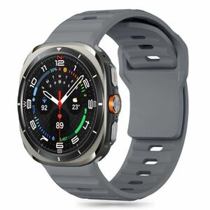 Tech-Protect Silicone Line remienok na Samsung Galaxy Watch Ultra 47mm, crayon grey vyobraziť