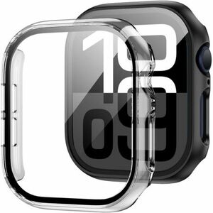 Tech-Protect Defense 360 puzdro so sklom na Apple Watch 10 46mm, priesvitné vyobraziť