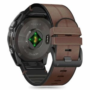 Tech-Protect Silicone Pu remienok na Garmin Fenix 5x / 5x Plus / 6x / 6x Pro / 7x / 8 51mm, brown vyobraziť