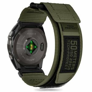 Tech-Protect Scout Pro remienok na Garmin Fenix 5x / 5x Plus / 6x / 6x Pro / 7x / 8 51mm, military green vyobraziť