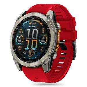 Tech-Protect Silicone Line remienok na Garmin Fenix 5x / 5x Plus / 6x / 6x Pro / 7x / 8 51mm, red vyobraziť