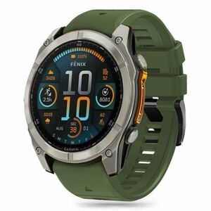 Tech-Protect Silicone Line remienok na Garmin Fenix 5x / 5x Plus / 6x / 6x Pro / 7x / 8 51mm, military green vyobraziť