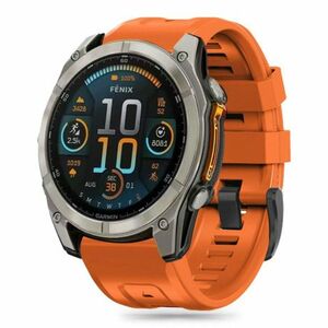 Tech-Protect Silicone remienok na Garmin Fenix 5x / 5x Plus / 6x / 6x Pro / 7x / 8 51mm, orange vyobraziť