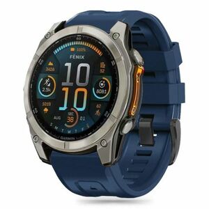 Tech-Protect Silicone remienok na Garmin Fenix 5x / 5x Plus / 6x / 6x Pro / 7x / 8 51mm, navy blue vyobraziť