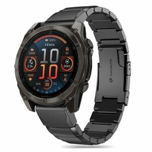 Tech-Protect Steelband remienok na Garmin Fenix 5 / 6 / 6 Pro / 7 / 8 47mm / E black vyobraziť