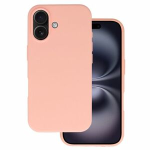 MG Silicone Lite kryt na iPhone 16, oranžový vyobraziť