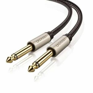 Ugreen AV128 audio kábel 6.35mm jack 2m, M/M, sivý (10638) vyobraziť