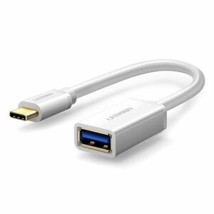 Ugreen US154 OTG adaptér USB 3.0 / USB-C F/M, biely vyobraziť