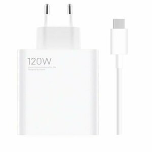 Xiaomi MDY-13-EE USB-A 120W Cestovní Nabíječka + USB-C kabel White vyobraziť