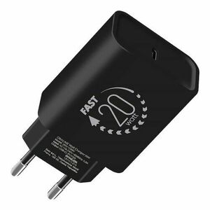 OBAL: ME Cestovní Nabíječka USB-C 20W Black vyobraziť