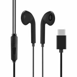 OBAL: ME Drátová Sluchátka USB-C Black vyobraziť