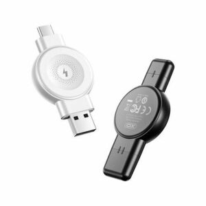 Nabíjačka Bezdrôtová XO CX026 pre Smart hodinky (pre Samsung aj pre Apple) USB-A + USB-C 2, 5W Biela vyobraziť